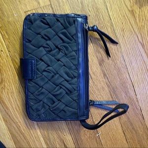 Navy wristlet/wallet